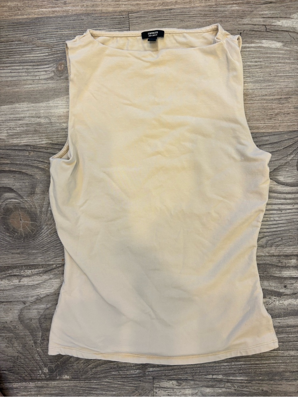 Express women’s x small cream tank - excellent condition